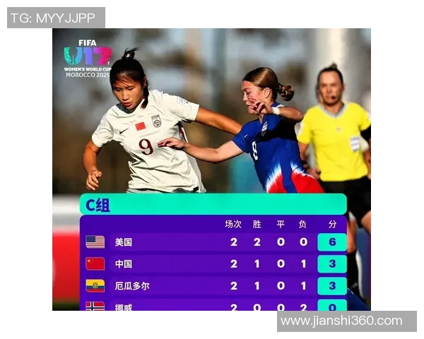 打平即出线 U17女足世界杯：我国VS厄瓜多尔首发：轮换4人+双后腰